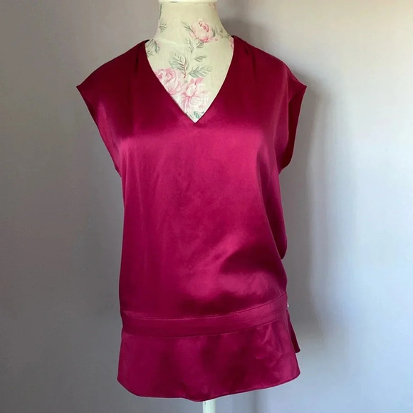 W by worth silk blouse size 2 - Picture 1 of 11